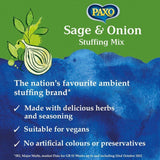 Paxo Sage & Onion Stuffing Mix   85g GOODS M&S   