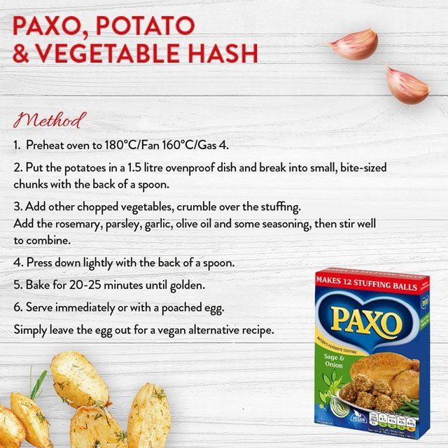 Paxo Sage & Onion Stuffing Mix   85g GOODS M&S   