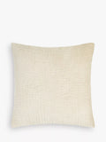 John Lewis Quilted Velvet Square Cushion