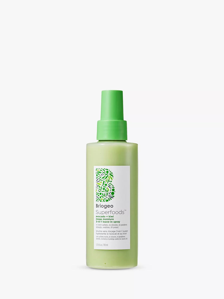 Briogeo Superfoods™ Avocado + Kiwi Mega Moisture 3-in-1 Leave-in Spray, 170ml