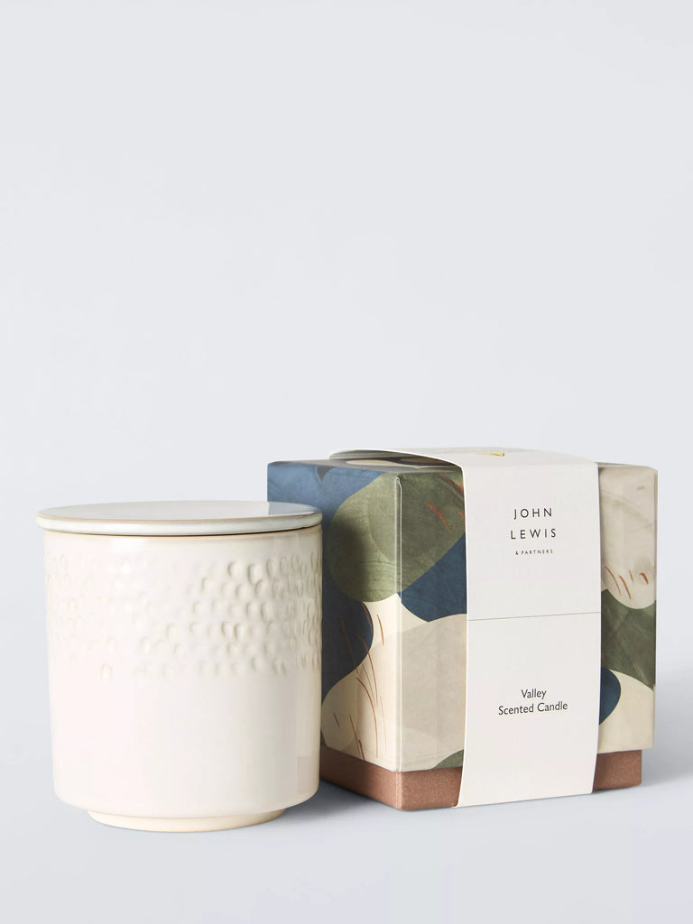 John Lewis British Landscape Valley Scented Candle, 315g