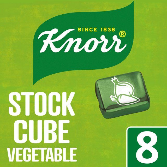 Knorr 8 Vegetable Stock Cubes   8 x 10g