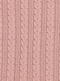 John Lewis Kids' Cable Knit Sherpa Fleece Throw, 150 x 100cm