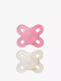 MAM Original Pure Silicone Soother, 0-2 Months, Pack of 2