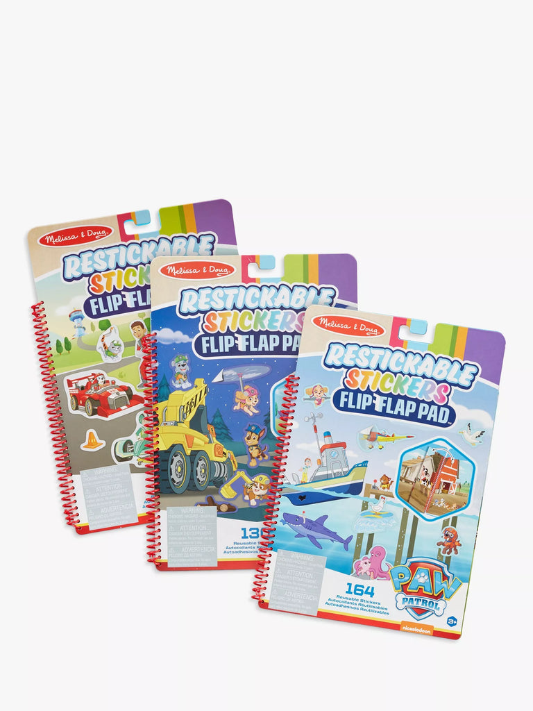 Melissa & Doug Paw Patrol Sticker Book Bundle