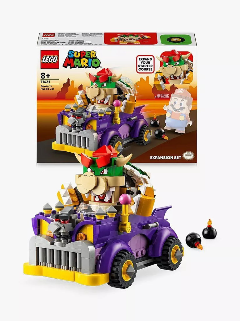 LEGO Super Mario 71431 Bowser's Muscle Car Expansion Set