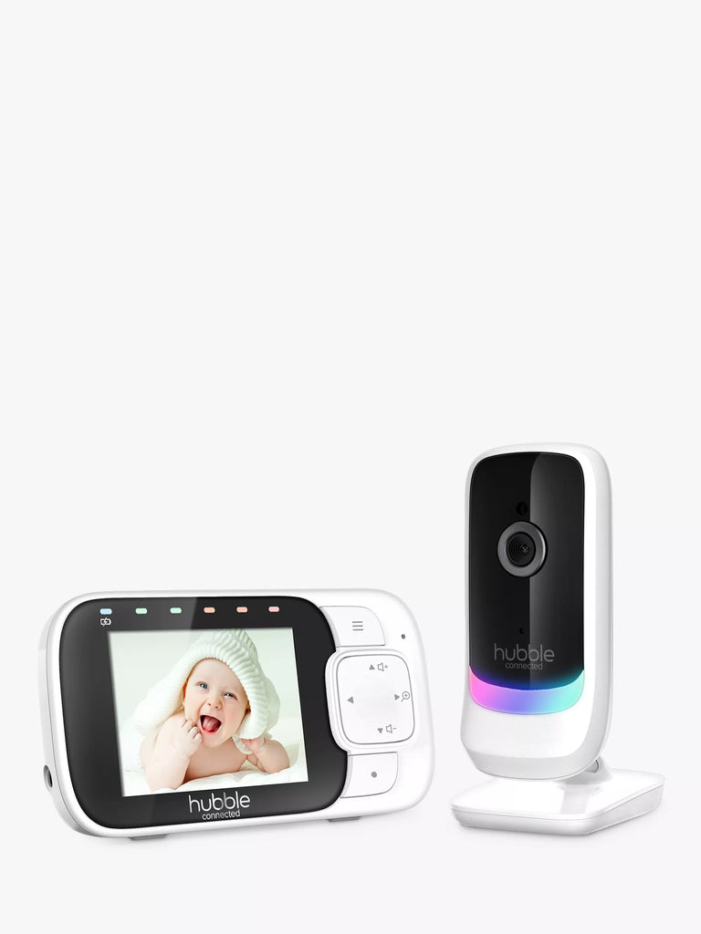 Hubble Nursery 2.8 inch View Glow Video Baby Monitor