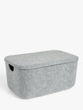 Felt Lidded Storage Box