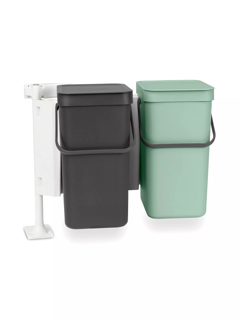 Brabantia Sort & Go Built-in Bin, 2 x 12L