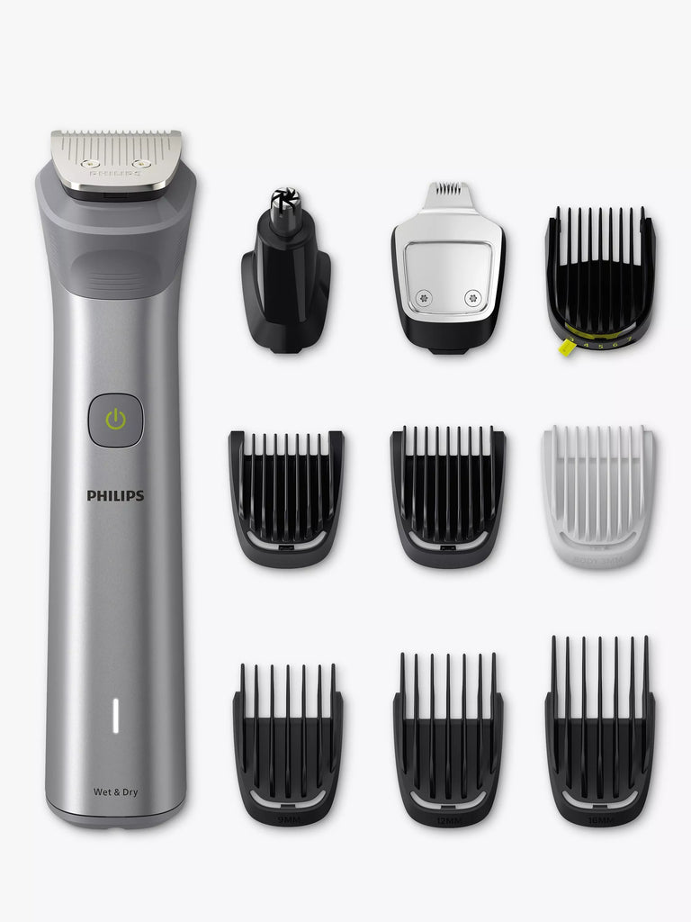 Philips Series 5000 MG5920/15,10-in-1 Multi Grooming Trimmer for Face, Head, & Body, Steel