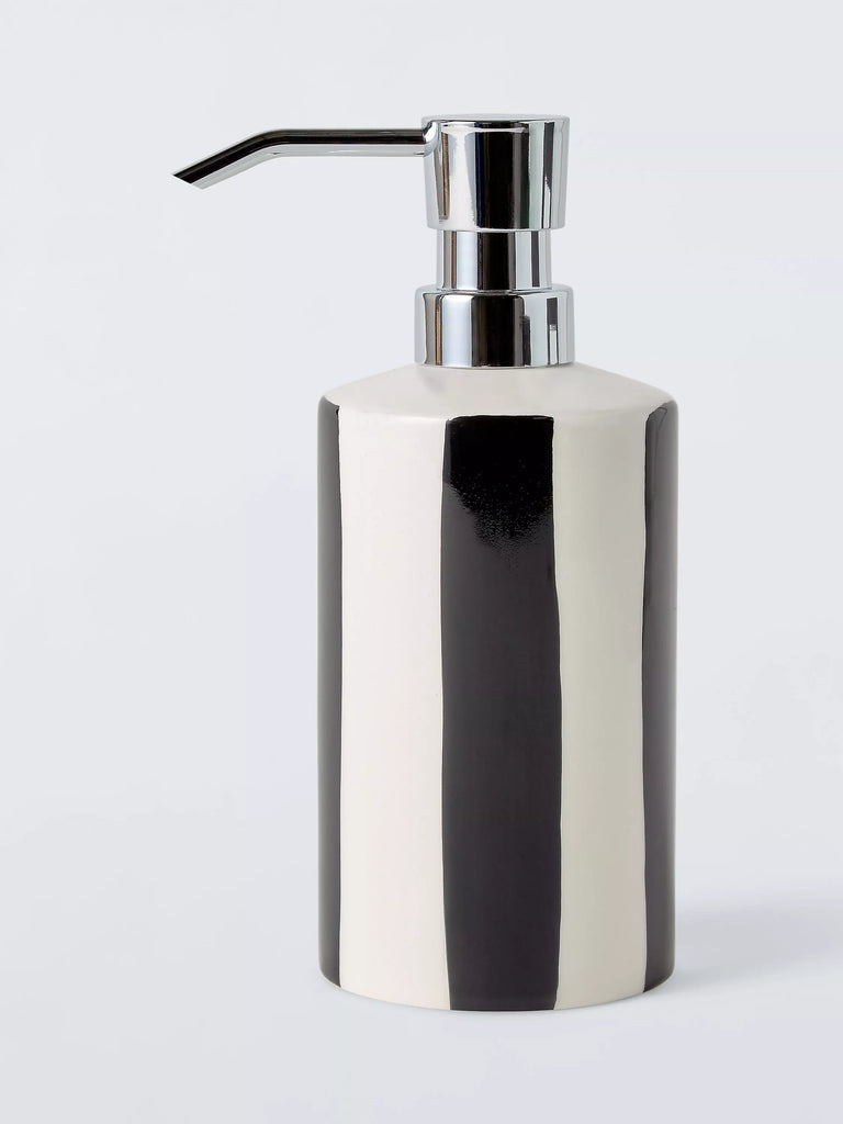 John Lewis Stripe Soap Dispenser