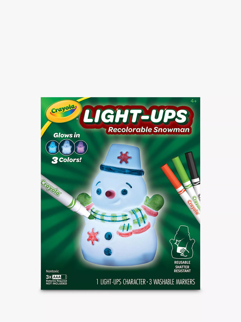 Crayola Light-Ups Recolourable Snowman