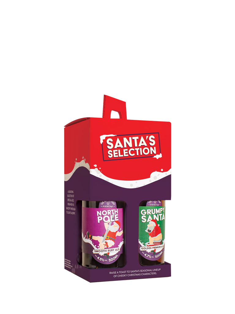 Cottage Delight Santa Selection Ales, 2x 500ml