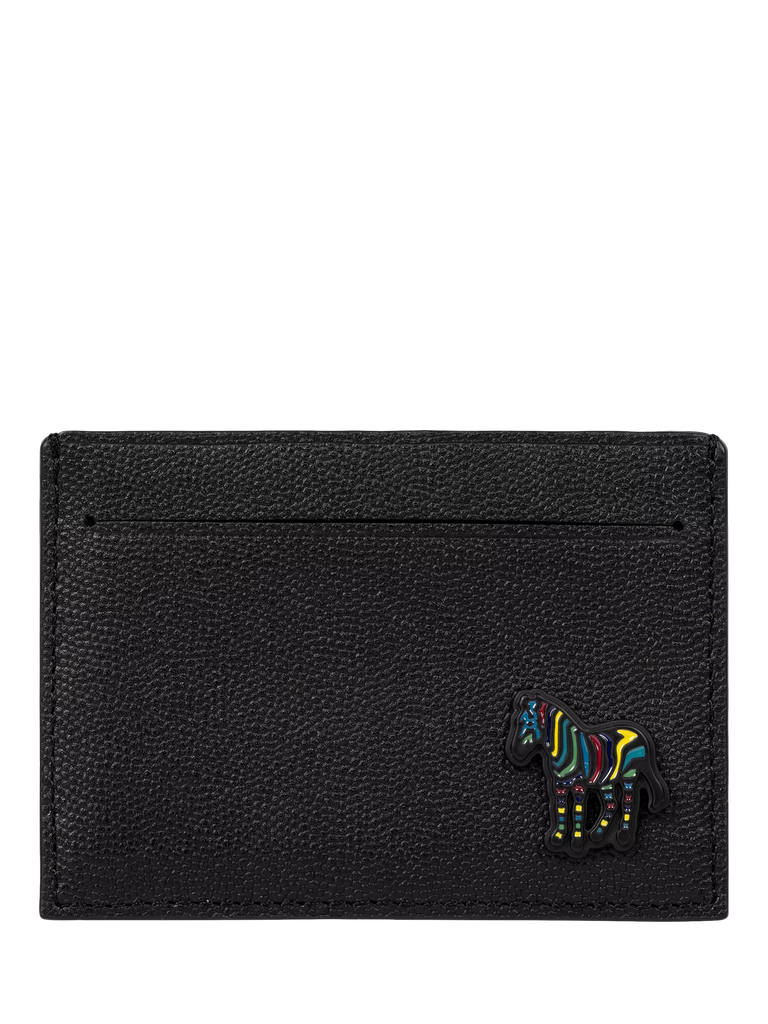 Paul Smith Zebra Logo Card Holder, Black