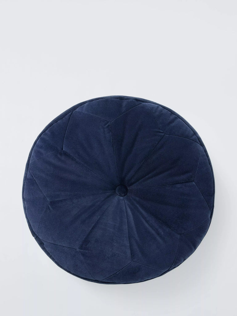 John Lewis Velvet Moroccan Round Cushion