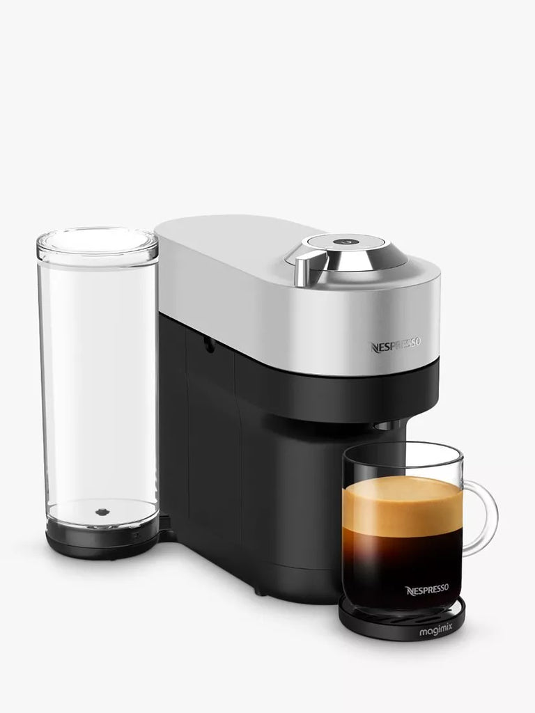 Nespresso Vertuo 11739 Pop Plus Coffee Machine by Magimix, Silver