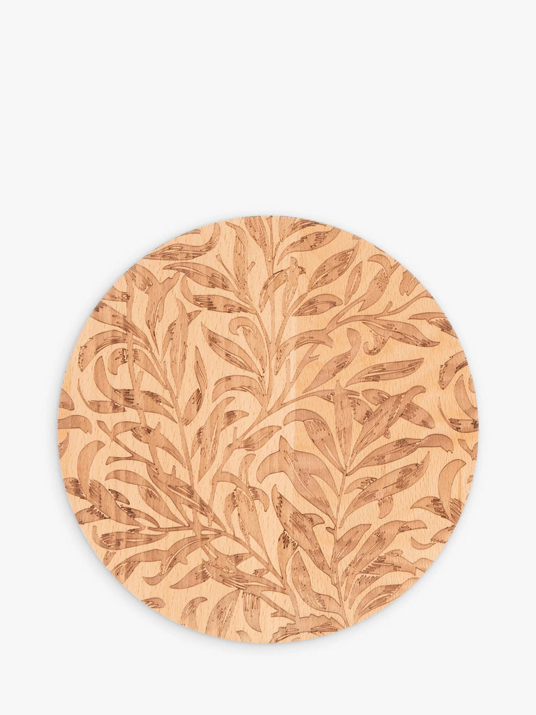 William Morris Willow Boughs Trivet, FSC-Certified (Beech Wood)