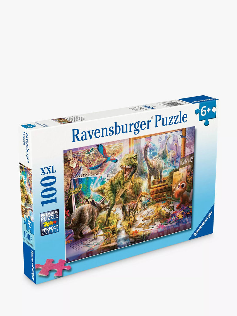 Ravensburger XXL Dino Toys Come to Life Puzzle, 100 Pieces