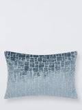 John Lewis Irregular Blocks Velvet Cushion