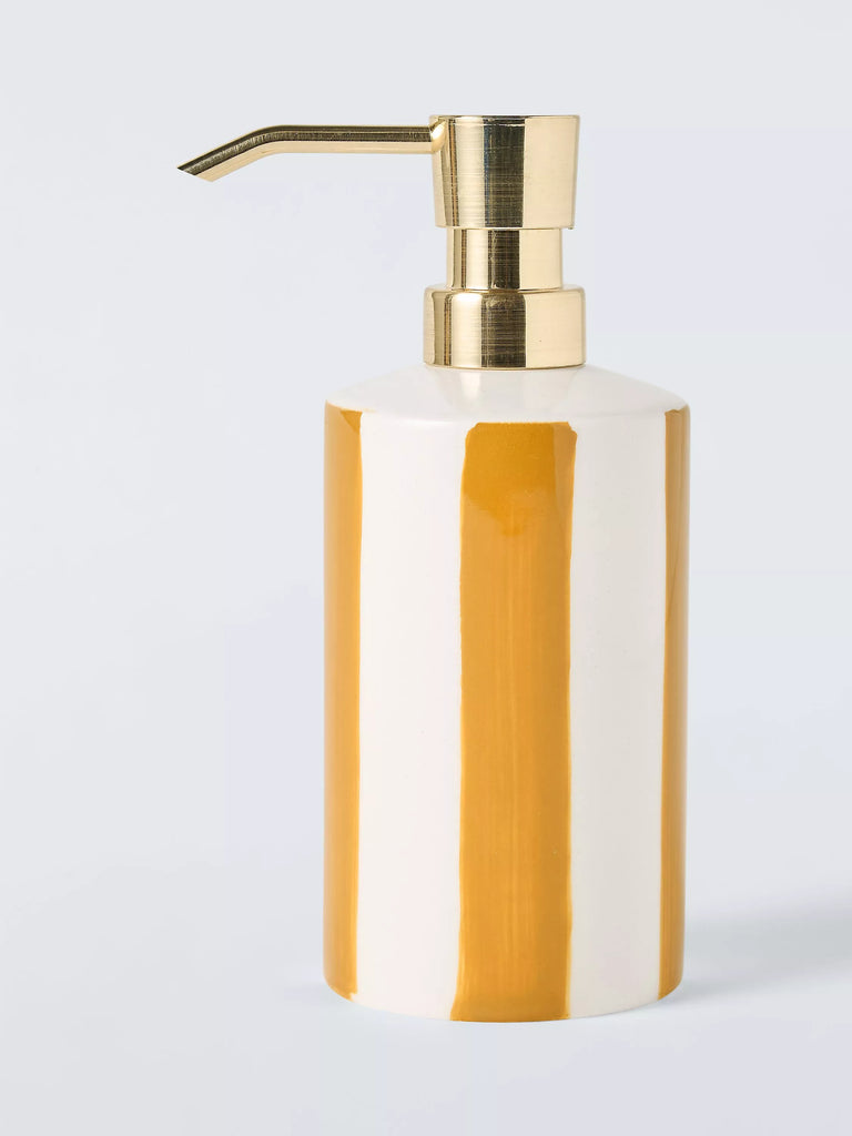 John Lewis Stripe Soap Dispenser