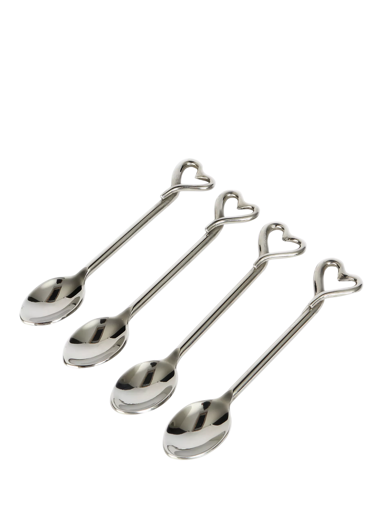 Culinary Concepts Amore Stainless Steel Coffee Spoons, Set of 4