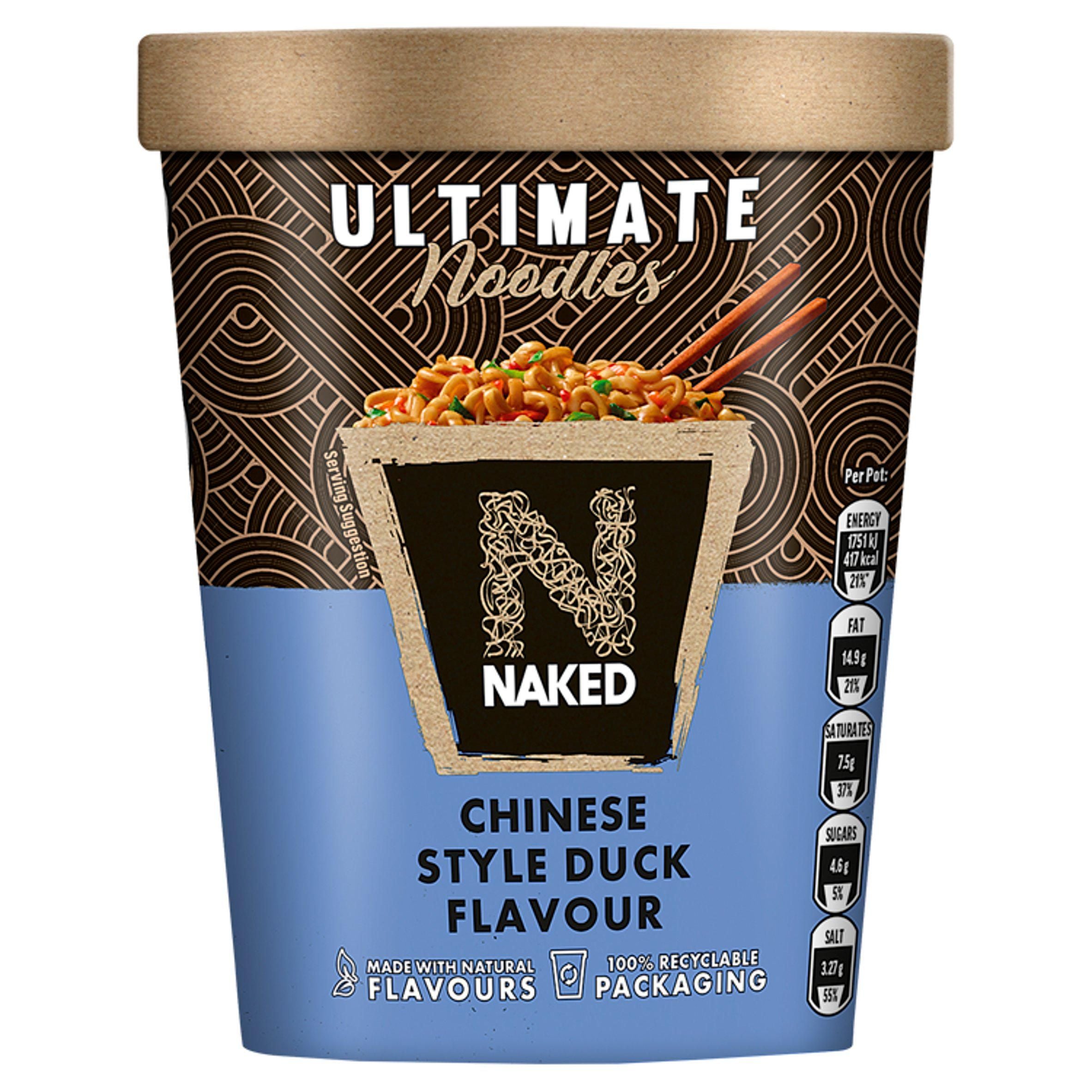 Naked Ultimate Noodles Chinese Style Duck Flavour 90g Rice, Pasta & Noodles M&S   