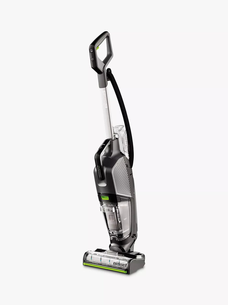 BISSELL CrossWave® HydroSteam™ Pet Select Vacuum Cleaner, Black/Silver/Lime