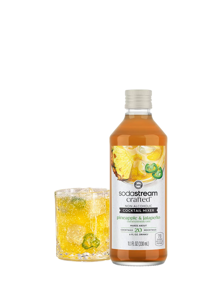 SodaStream Pineapple & Jalapeno Crafted Non-Alcoholic Cocktail Mixer, 330ml