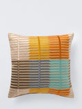 John Lewis Bandara Stripe Cushion, Multi