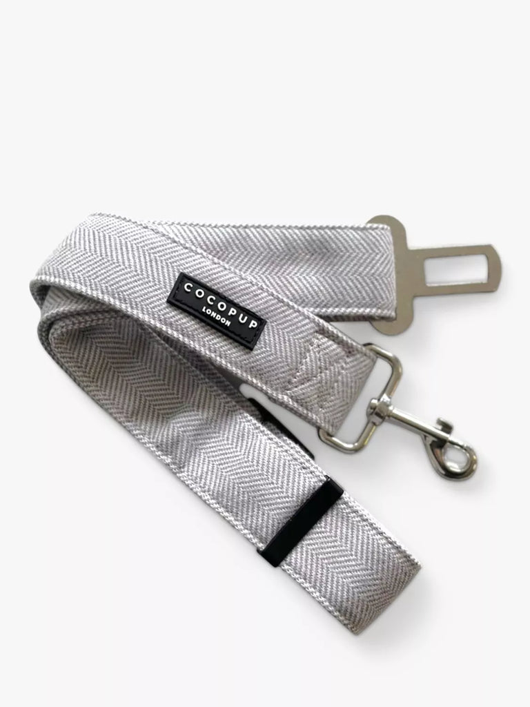 Cocopup Herringbone Seatbelt Dog Lead, Multi