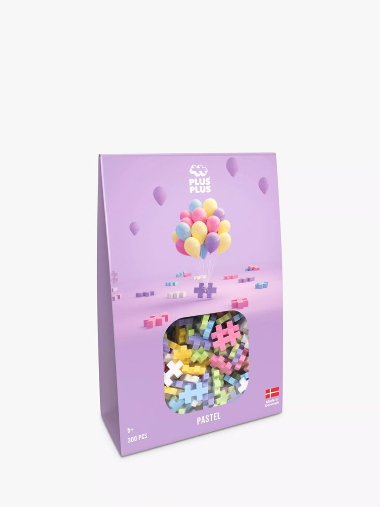 Plus-Plus Colour Mix Pastel, 300 Pieces