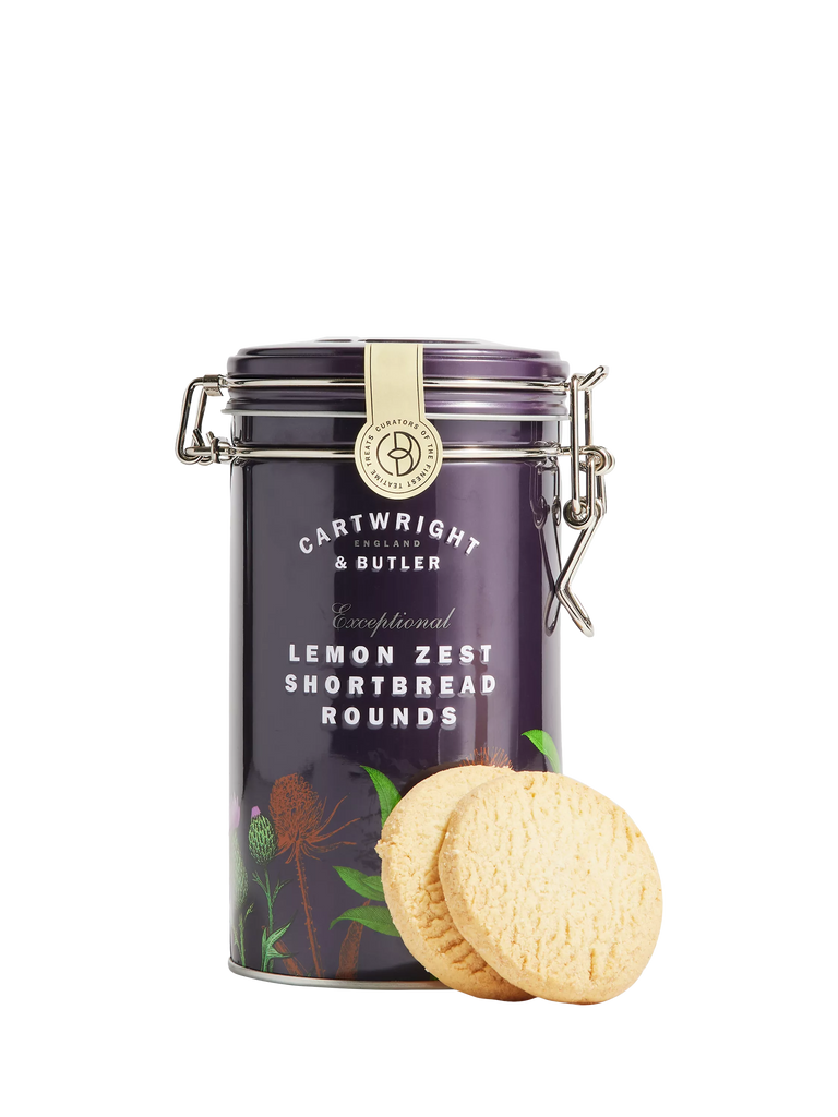 Cartwright & Butler Lemon Shortbread Biscuits in Tin, 200g