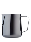 Barista & Co Stainless Steel Pro Milk Pitcher, 400ml, Black