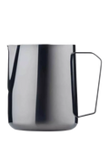 Barista & Co Stainless Steel Pro Milk Pitcher, 620ml, Black