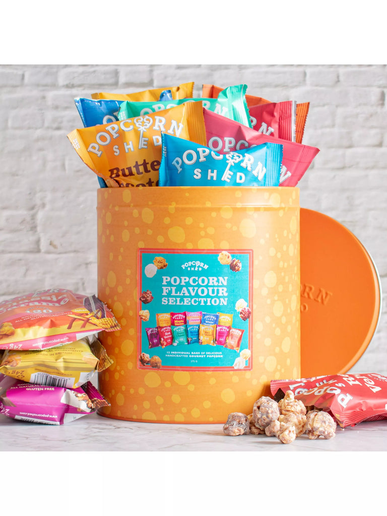 Popcorn Shed Flavour Collection Tin