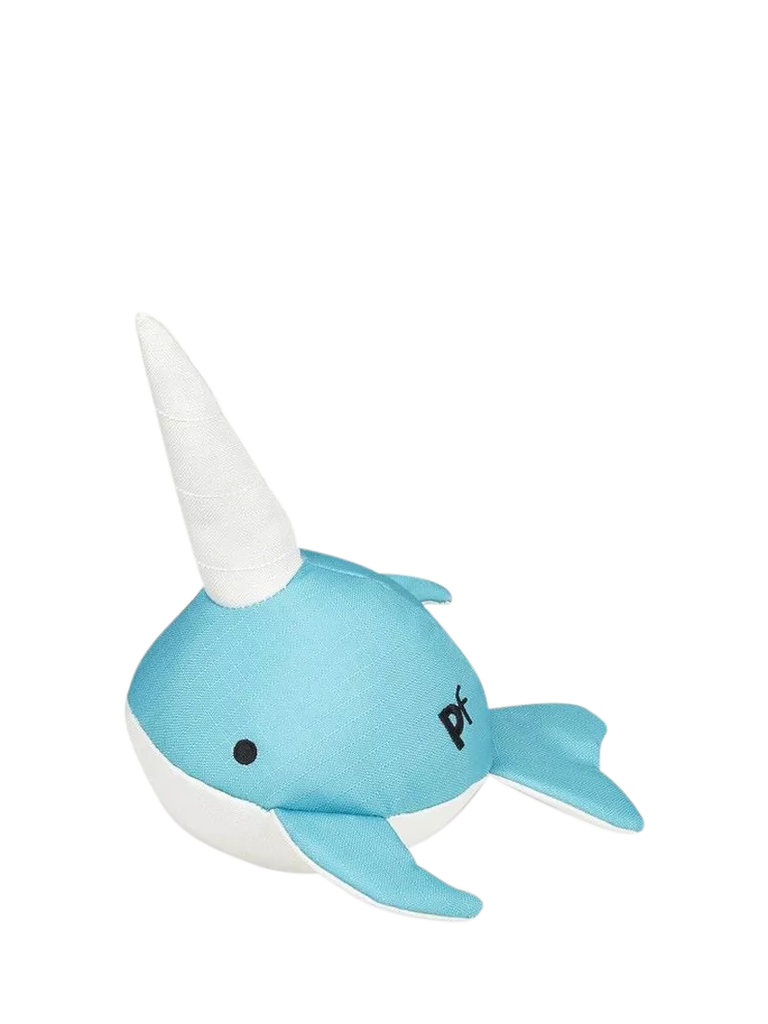 Petface Planet Ocean Cycle Niya Narwhal Plush Dog Toy