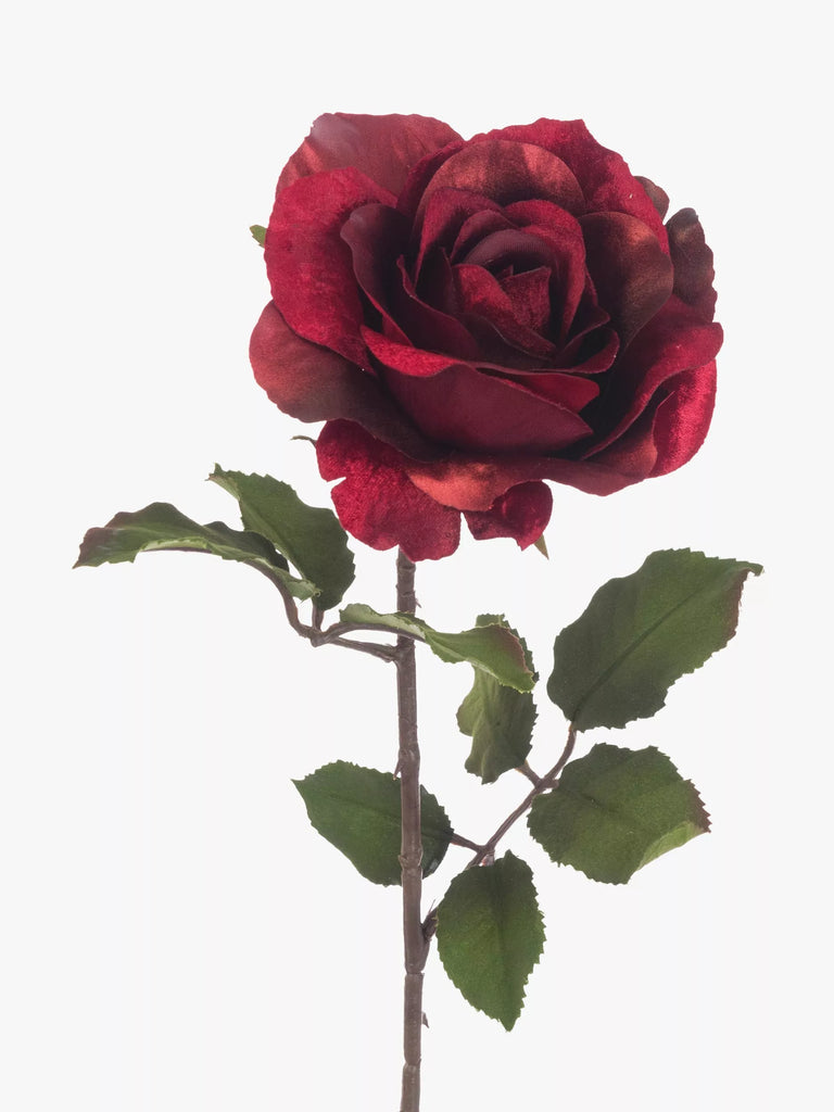 Floralsilk Artificial Luxe Rose Stem, 60cm