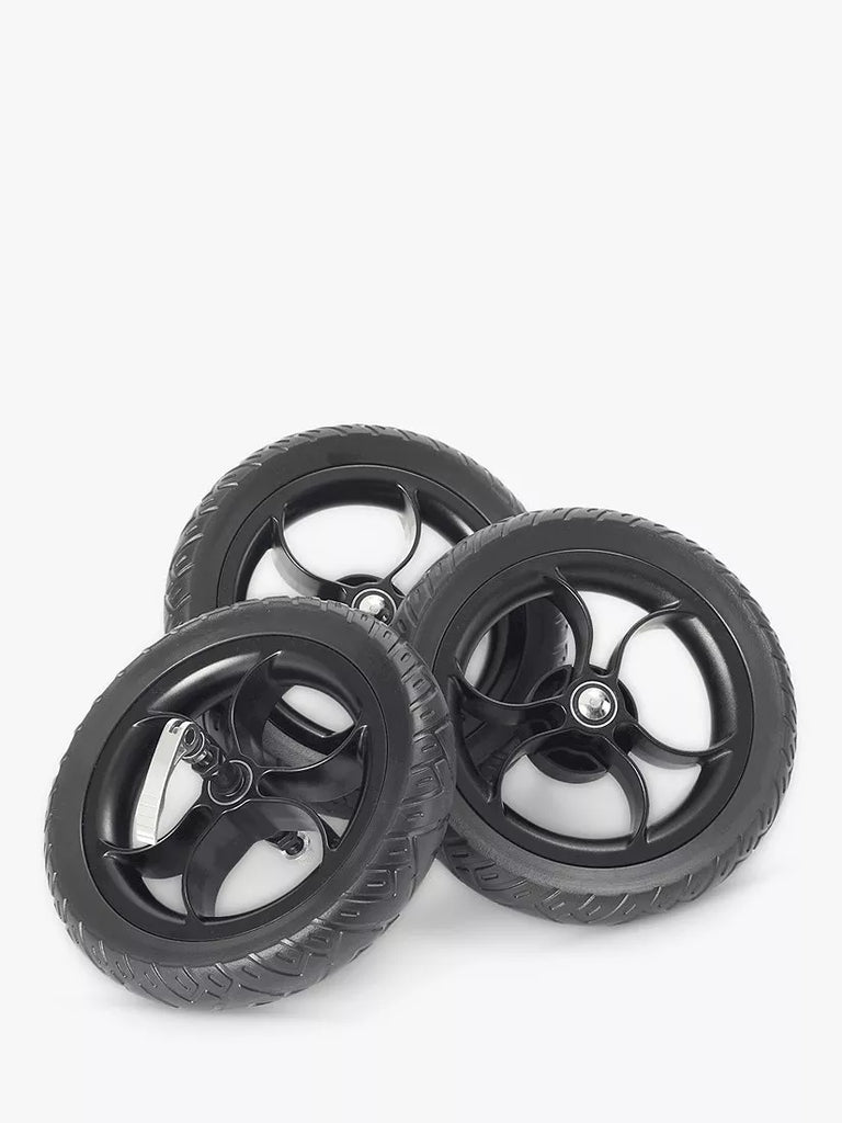 Out'n'About Nipper EVA 10 inch Wheels, Set of 3, Summit Black