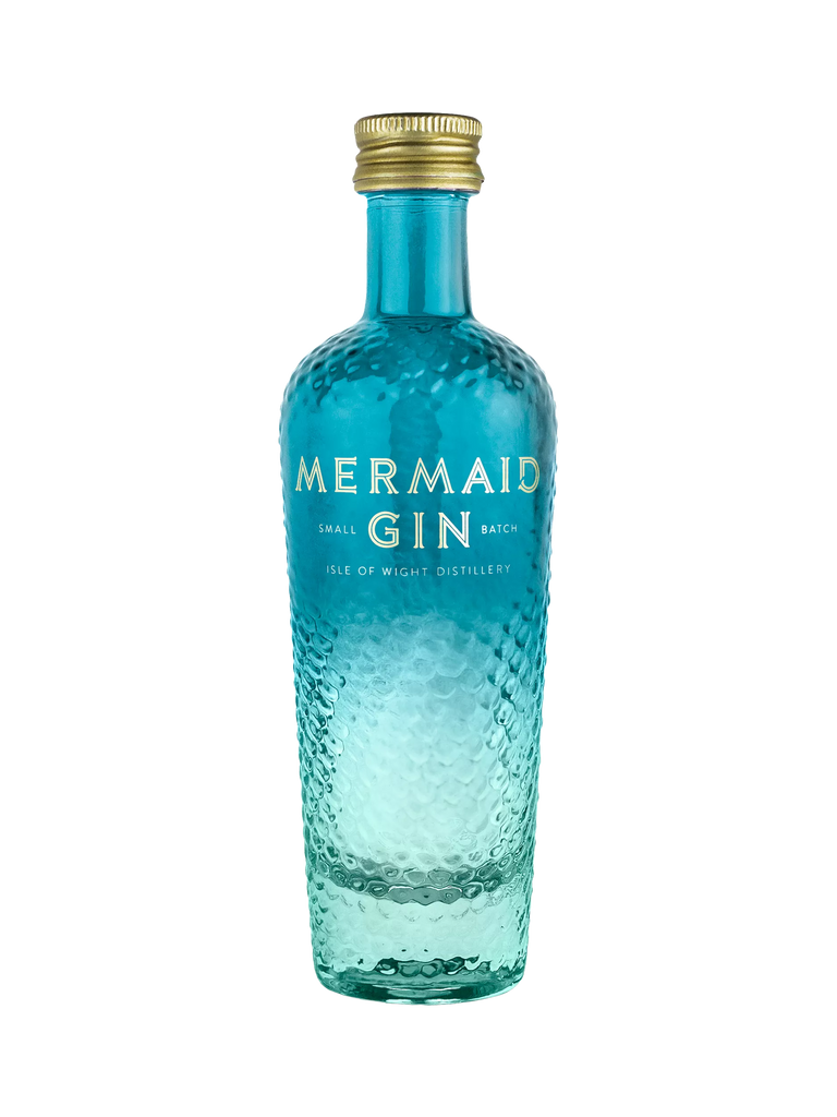 Isle of Wight Distillery Mermaid Gin Miniature, 5cl