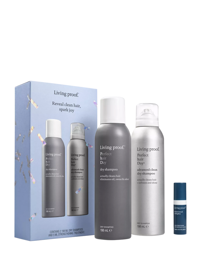 Living Proof Reveal Clean Hair, Spark Joy Haircare Gift Set