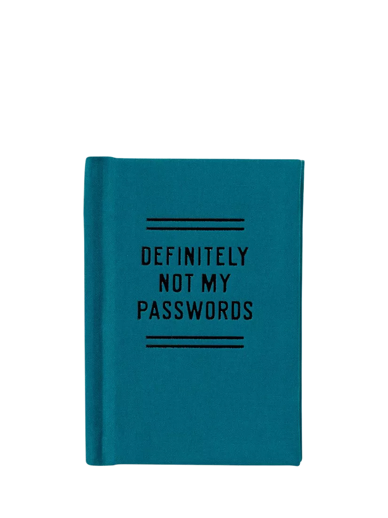 Chronicle Books Definitely Not My Passwords Book