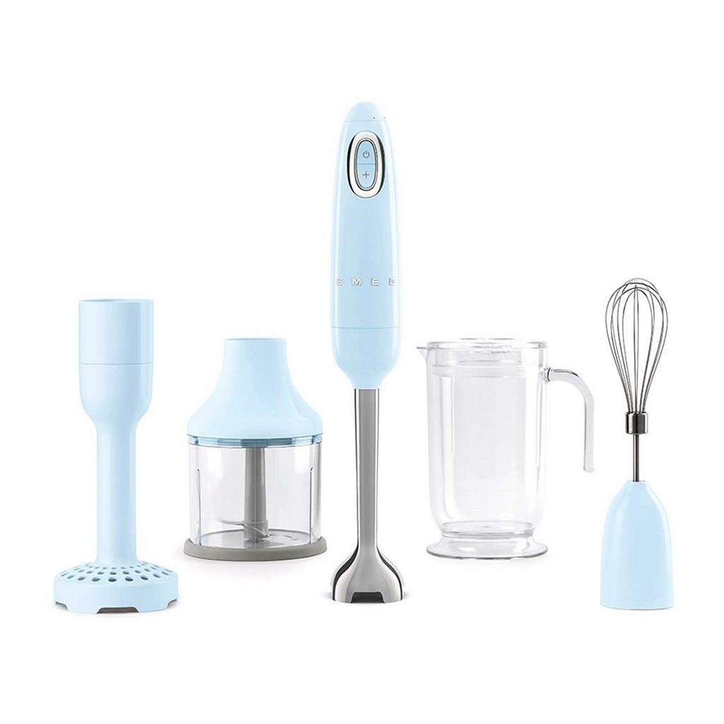 Smeg Hand Blender Pastel Blue With Tritan Renew