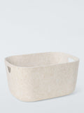 Felt Storage Box Medium Ecru