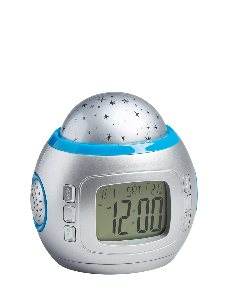 Tinc Star Projector Alarm Clock, Multi