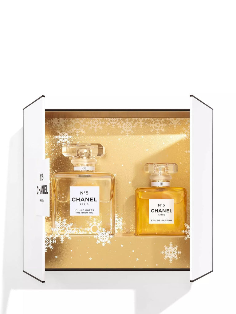 CHANEL N°5 Case Eau de Parfum 50ml And The Body Oil Fragrance Gift Set