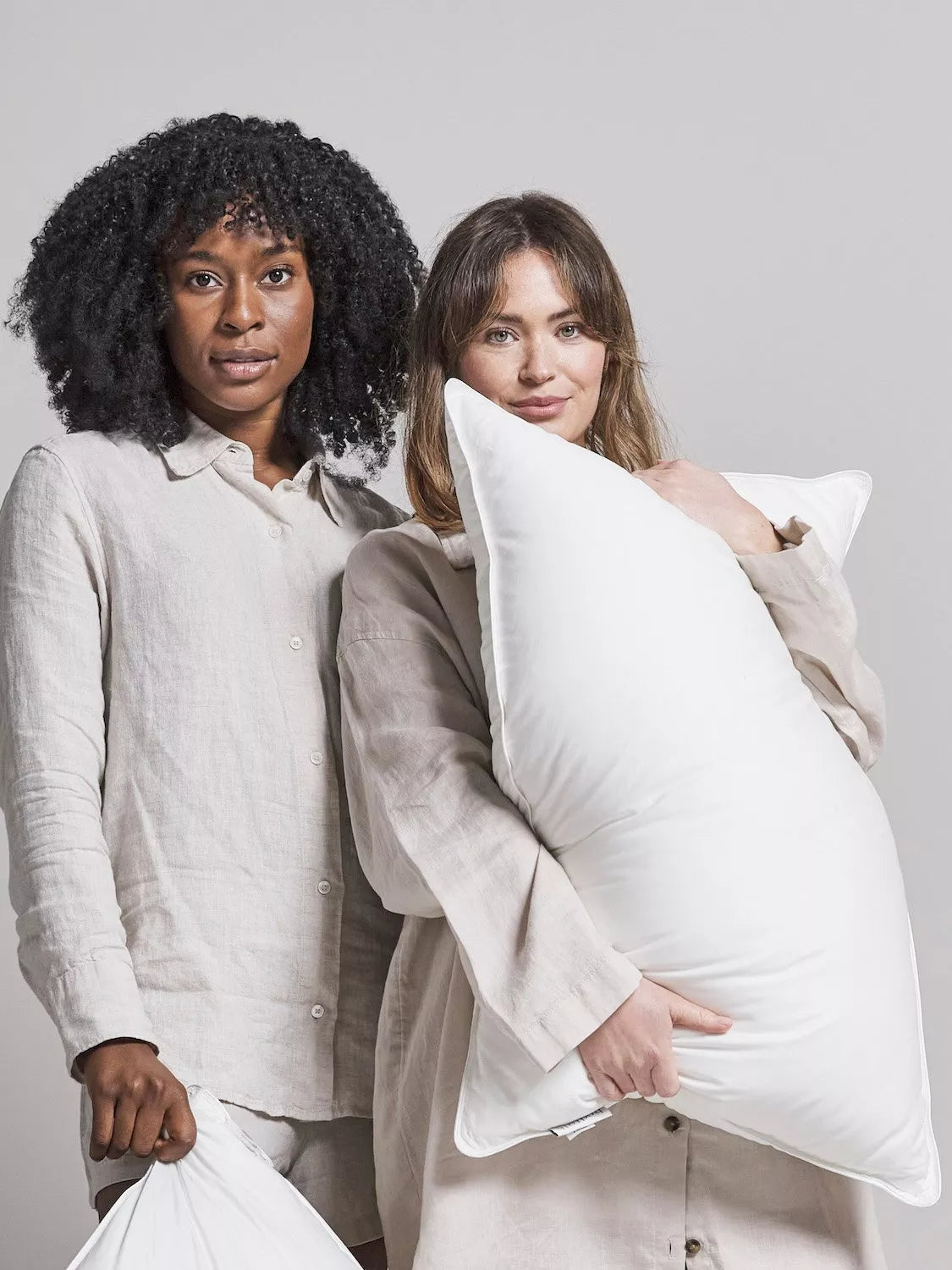 Bedfolk Feather & Down Pillow, Soft/Medium - McGrocer
