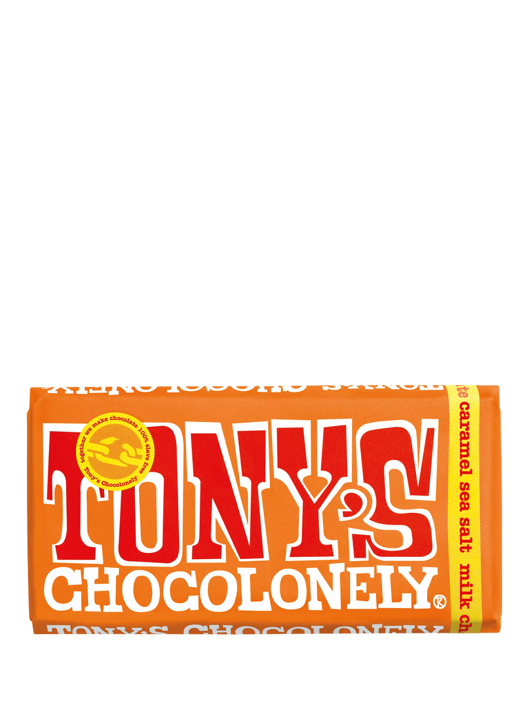 Tony's Chocolonely Milk Sea Salt Chocolate Bar, 180g