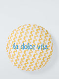 Dolce Vita Round Cushion Mimosa