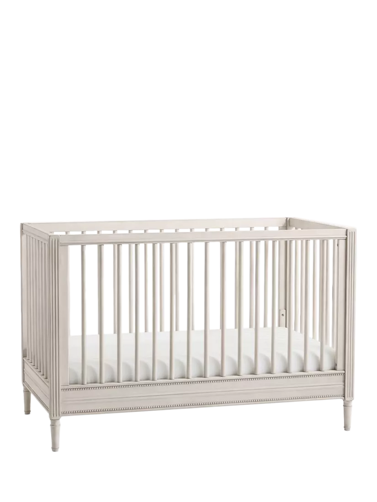 Pottery Barn Kids Harlow Convertible Cot, Antique Gray