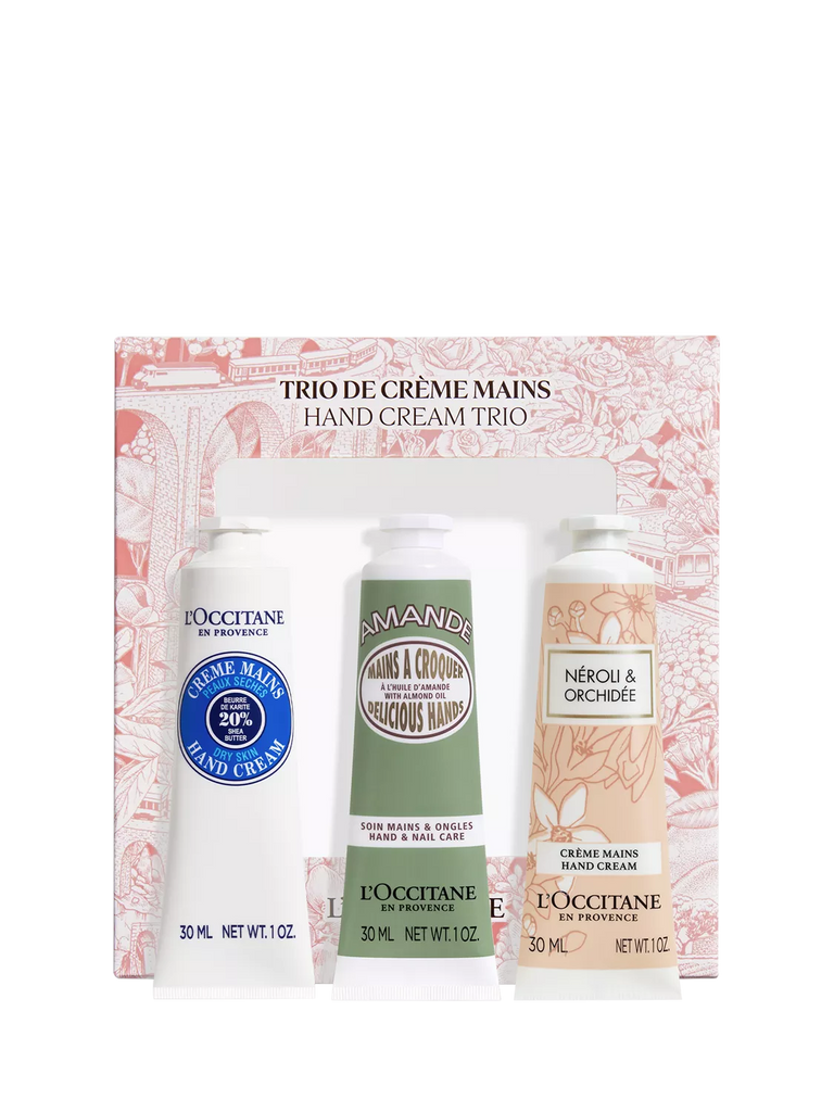 L'OCCITANE Hand Cream Trio Collection Hand Care Gift Set